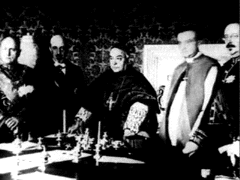 Signing of the Lateran Treaty